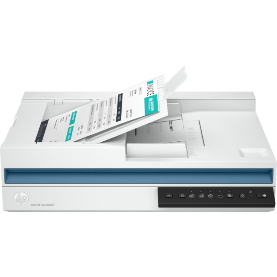   HP ScanJet Pro 3600 f1, Fast Duplex Scanning and Automatic Document Feeder (20G06A)    