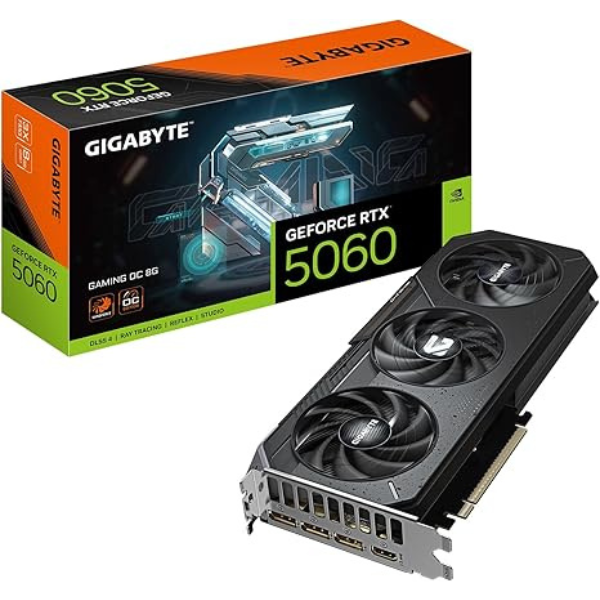   GIGABYTE - GeForce RTX 5060 Graphics Card for Gaming and Creativity    