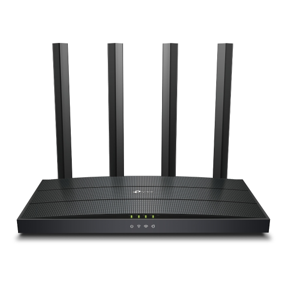   TP-Link - Dual-Band Wi-Fi 6 Router with 1.5Gbps Speed AX12    