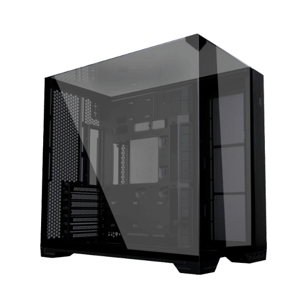   LIAN LI – O11 Vision Compact, ATX Mid-Tower Gaming Case, Black, Aluminum & Tempered Glass    