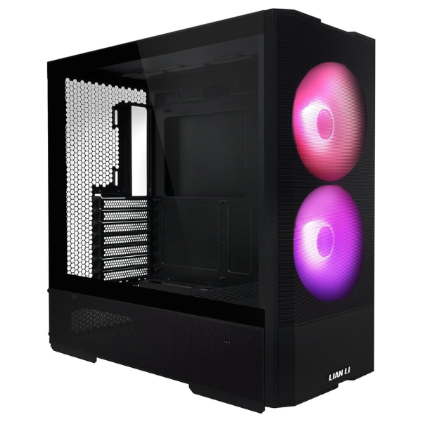   LIAN LI – LANCOOL 207, ATX Gaming Case, Mesh Chassis, ARGB Fans, Tempered Glass    