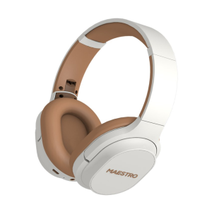   Maestro - NATIVE Blutooth HeadSet (White/Brown)    
