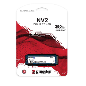   Kingston NV2 PCIe 4.0 NVMe SSD 250 GB    