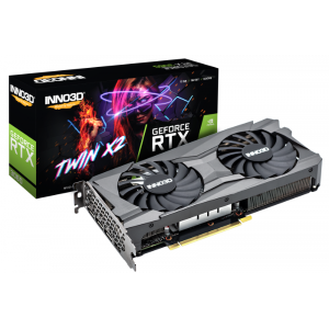   INNO3D - GeForce RTX 3060 12GB TWIN X2 LHR, GDDR6, NVIDIA Reflex    
