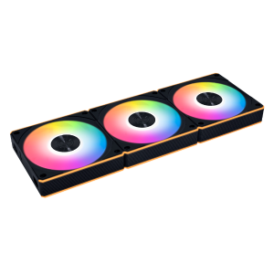   ليان لي - مراوح عكسية لاسلكية  صامتة UNI FAN CL-120 ARGB أسود    