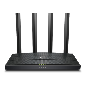   TP-Link - Dual-Band Wi-Fi 6 Router with 1.5Gbps Speed AX12    