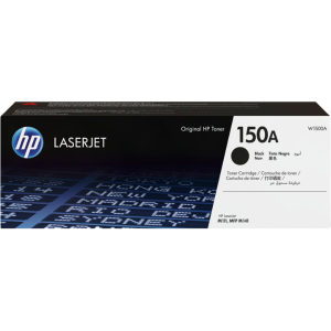   اتش بي - حبر ليزر 150A أسود W1500A    